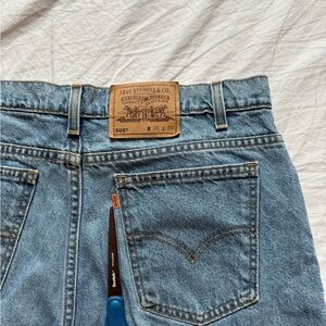 Vintage 90s orange tab Levi’s 505 jorts 36 waist